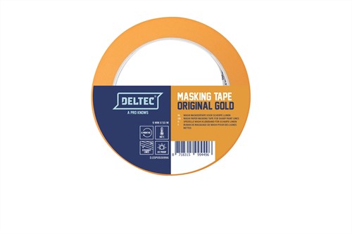 Deltec Masking Tape Gold 36mm x 50m
